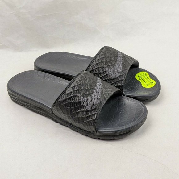 Nike Benassi Solarsoft Slide Sandals 705474-091 - Picture 1 of 6